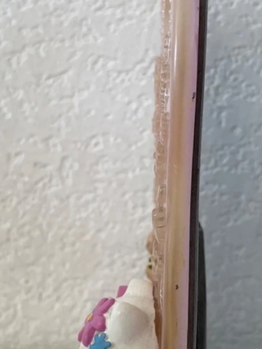 HTF Sanrio Hello Kitty Fairy Pink Figure Picture Frame Photo Stand 2000